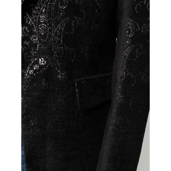 NWT AMIRI Paisley Embroidered Blazer - Picture 4 of 7